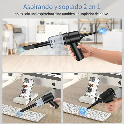 TurboClean™ - (Aspiradora Potente 6 ES 1) + 2 FILTROS GRATIS | PROMOCIÓN LIMITADA