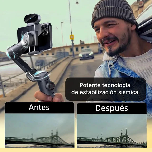 Tripie Universal Soporte | Estabilizador para Teléfono Móvil