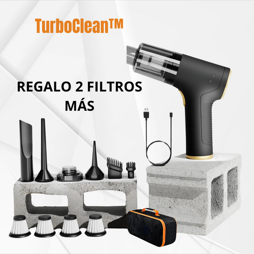 TurboClean™ - (Aspiradora Potente 6 ES 1) + 2 FILTROS GRATIS | PROMOCIÓN LIMITADA