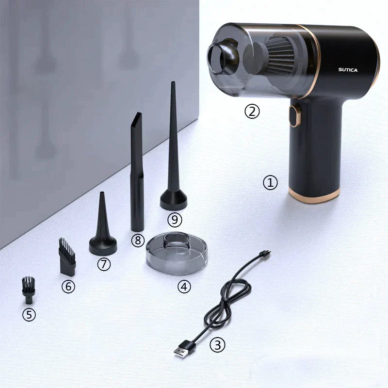 TurboClean™ - (Aspiradora Potente 6 ES 1) + 2 FILTROS GRATIS | PROMOCIÓN LIMITADA